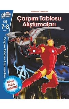 Marvel Avengers Assemble Çarpım Tablosu Alıştırmaları - Chris Andrew - Beta Kids Marvel Avengers Assemble Çarpım Tablosu Alıştırmaları - Chris Andrew - Beta Kids