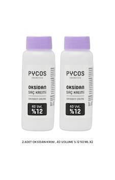 2 Adet Oksidan Krem , 40 Volume % 12 50 Ml X2