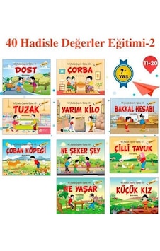 40 Hadisle Değerler Eğitimi 2 (10 Kitap) / Ekrem Bektaş 40 Hadisle Değerler Eğitimi 2 (10 Kitap) / Ekrem Bektaş