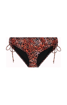 İpli Yan Bağlamalı Desenli Bikini Altı Leopar İpli Yan Bağlamalı Desenli Bikini Altı Leopar
