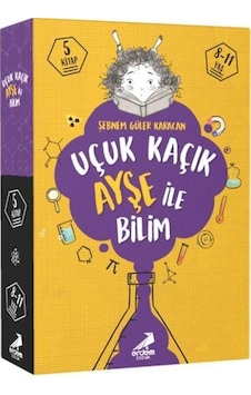 Uçuk Kaçık Ayşe ile Bilim Seti - 5 Kitap Takım - Şebnem Güler Karacan - Erdem Çocuk