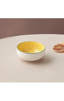 Emsan Floral Sarı Round Çerezlik 10 Cm Emsan Floral Sarı Round Çerezlik 10 Cm