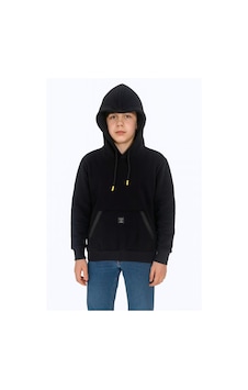 Kapüşonlu Kanguru Cepli 2 İplik Mevsimlik Erkek Çocuk Sweatshirt-90923 Siyah Kapüşonlu Kanguru Cepli 2 İplik Mevsimlik Erkek Çocuk Sweatshirt-90923 Siyah