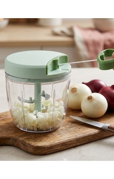 Manuel İpli Sebze Doğrayıcı Çok Bıçaklı Pratik Mutfak Blenderı Manuel İpli Sebze Doğrayıcı Çok Bıçaklı Pratik Mutfak Blenderı