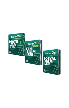 Örnek Akademi 7.sınıf Süper İkili Fen Bilimleri Sosyal Bilgiler Ve Matematik Seti 3 Kitap Örnek Akademi 7.sınıf Süper İkili Fen Bilimleri Sosyal Bilgiler Ve Matematik Seti 3 Kitap