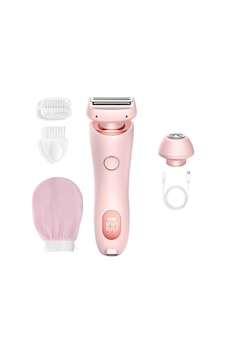Boulina Kadın Tıraş Makinesi Led Ekranlı Kadınlar İçin Bikini Düzeltici, Koltuk Altları, Bacaklar Ve Bikini Bölgesi İçin Su Geçirmez Islak Ve Kuru Tıraş Makinesi Pembe Boulina Kadın Tıraş Makinesi Led Ekranlı Kadınlar İçin Bikini Düzeltici, Koltuk Altları, Bacaklar Ve Bikini Bölgesi İçin Su Geçirmez Islak Ve Kuru Tıraş Makinesi Pembe