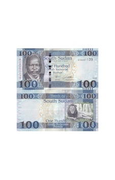 Güney Sudan 2019 Yılı 100 Pound Yabancı Kağıt Para Çil Unc Koleksiyon Para Güney Sudan 2019 Yılı 100 Pound Yabancı Kağıt Para Çil Unc Koleksiyon Para