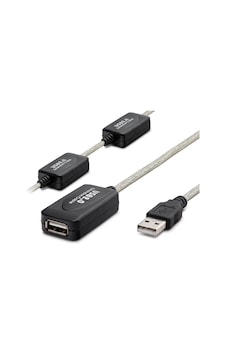 Hadron Hdx7525 Usb M To Usb F Uzatma Kablo Siyah-gümüş 30mt Hadron Hdx7525 Usb M To Usb F Uzatma Kablo Siyah-gümüş 30mt