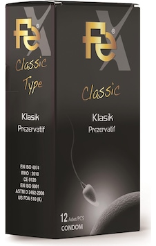 Fe Klasik Prezervatif 12'li