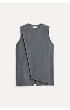 Mudo Kadın Kadın Gri Melanj Oversize Süveter 1271710
