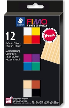 Fimo Professional Polimer Kil Seti 12'li - Basic Fimo Professional Polimer Kil Seti 12'li - Basic