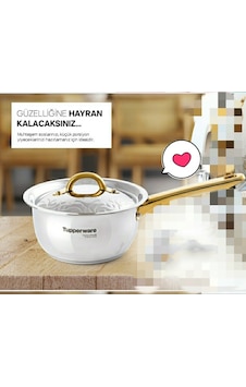 Tupperware Gold Sos Tenceresi 1.5 lt Tupperware Gold Sos Tenceresi 1.5 lt