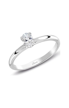 Lilarote 0.30 Ct Pırlanta Oval Tektaş Yüzük Lilarote 0.30 Ct Pırlanta Oval Tektaş Yüzük