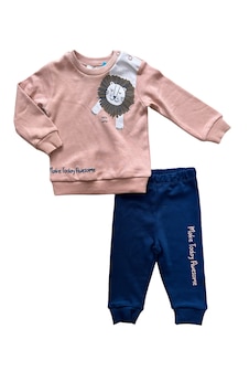 Bellamio Kids Aslan Baskılı Uzun Kollu Erkek Bebek Takımı Lacivert Bellamio Kids Aslan Baskılı Uzun Kollu Erkek Bebek Takımı Lacivert