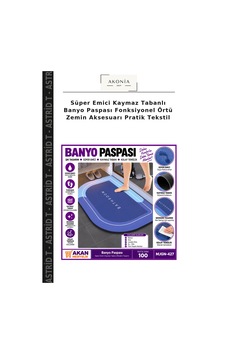 Süper Emici Kaymaz Tabanlı Banyo Paspası Fonksiyonel Örtü Zemin Aksesuarı Pratik Tekstil Çok Renkli Süper Emici Kaymaz Tabanlı Banyo Paspası Fonksiyonel Örtü Zemin Aksesuarı Pratik Tekstil Çok Renkli