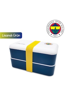 Karaca x Fenerbahçe Lisanslı Çift Bölmeli Lunch Box 1200 ml Karaca x Fenerbahçe Lisanslı Çift Bölmeli Lunch Box 1200 ml