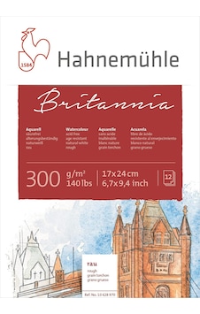 Ayrex Hahnemühle 10 628 970 Britannia Suluboya Blok Kağıdı, 17x24, 300 Gsm Ayrex Hahnemühle 10 628 970 Britannia Suluboya Blok Kağıdı, 17x24, 300 Gsm
