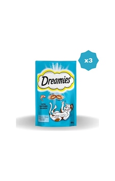 Dreamies Kedi Ödül Maması Somon 60 Gr - 3 Adet Dreamies Kedi Ödül Maması Somon 60 Gr - 3 Adet