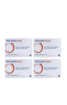 Adrusen Plus 4 x 30 Kapsül Adrusen Plus 4 x 30 Kapsül