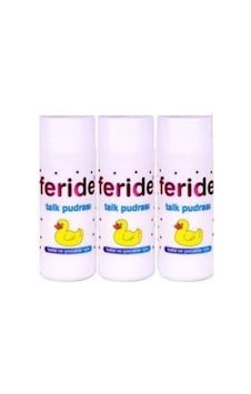 Feride Talk Toz Bebek Pudrası 75gr X 3 Adet