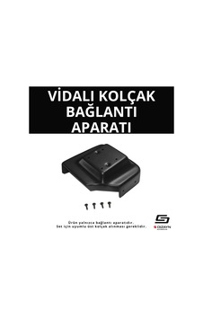 S-dizayn Hyundai İ20 Abs Vidalı Kol Dayama Kolçak Alt Adaptör 2014-2020 A+kalite