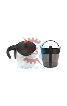 Tefal Tea Expert Çay Makinesi Uyumlu Filtreli Cam Demlik Tefal Tea Expert Çay Makinesi Uyumlu Filtreli Cam Demlik
