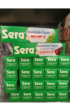 Buz Dolabı Poşeti Orta Boy 4 20li Buz Dolabı Poşeti Orta Boy 4 20li
