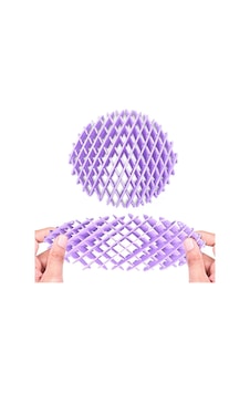 Yeni Nesil Mor Solucan Stres Oyuncağı Top Anahtarlıklı Model 2 Özellikli Vıp New Purple Fıdget Worm