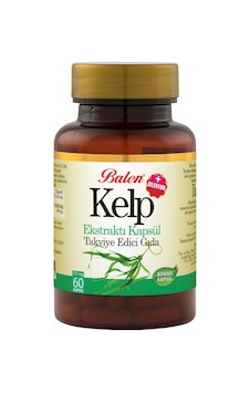 Balen Kelp Ekstraktı + Selenyum 375 Mg 60 Kapsül Balen Kelp Ekstraktı + Selenyum 375 Mg 60 Kapsül