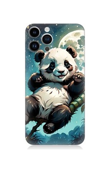 Apple Uyumlu iPhone 14 Pro Bambu Pandası Desenli Silikon Kılıf Apple Uyumlu iPhone 14 Pro Bambu Pandası Desenli Silikon Kılıf