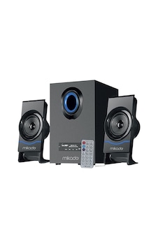 Mikado Md-1700Bt 2+1 Bluetooth Siyah Hoparlör
