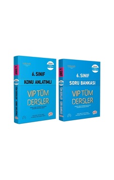 Editör Yayınları 6. Sınıf Vip Tüm Dersler Konu Ve Soru Seti 2 Kitap Editör Yayınları 6. Sınıf Vip Tüm Dersler Konu Ve Soru Seti 2 Kitap