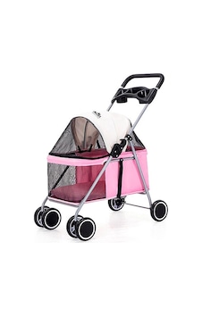 Royalist Dtc-807 Katlanabilir Kedi Köpek Arabası Pembe 80x50x103 Cm 294-57007.04 Royalist Dtc-807 Katlanabilir Kedi Köpek Arabası Pembe 80x50x103 Cm 294-57007.04