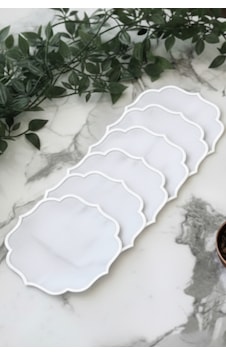 6 Adet Keten Kumaş Üzeri Nakışlı Kahve Yanı Sunumluk Kokteyl Peçetesi & Bardak Altlığı Beyaz - 777042675 6 Adet Keten Kumaş Üzeri Nakışlı Kahve Yanı Sunumluk Kokteyl Peçetesi & Bardak Altlığı Beyaz - 777042675
