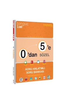 Tonguç 0´Dan 5´E Sözel Konu Anlatımlı Soru Bankası ( Tonguç) Tonguç 0´Dan 5´E Sözel Konu Anlatımlı Soru Bankası ( Tonguç)