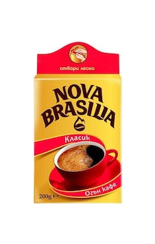 Nova Brasilia Klasik Öğütülmüş Kahve 200 G Nova Brasilia Klasik Öğütülmüş Kahve 200 G