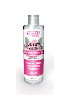 Softto Plus Gül Suyu Yüz Toniği 200 ML Softto Plus Gül Suyu Yüz Toniği 200 ML