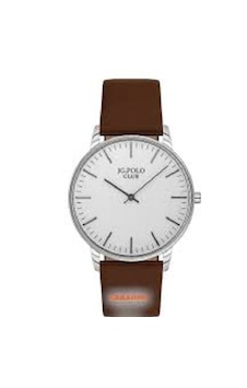 Jg Polo Club Jpc.s01964k.5 Deri Kordon Erkek Kol Saati Gümüş Jg Polo Club Jpc.s01964k.5 Deri Kordon Erkek Kol Saati Gümüş