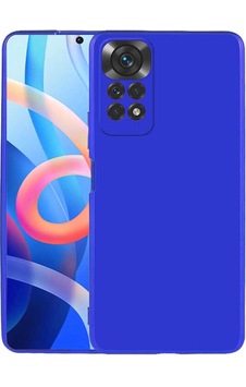 Xiaomi Redmi Note 11s Global Kılıf Zore Premier Silikon Kapak Saks Mavi Xiaomi Redmi Note 11s Global Kılıf Zore Premier Silikon Kapak Saks Mavi