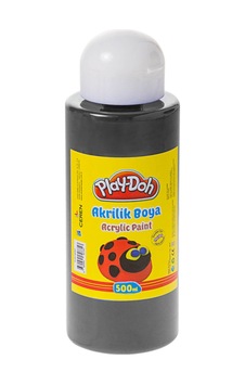 Play-Doh Akrilik Boya 500Ml Siyah Ak006 Play-Doh Akrilik Boya 500Ml Siyah Ak006