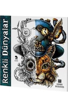 Renkli Dünyalar - Yetişkinler İçin Boyama Kitabı - Kerby Rosanes - Romos Renkli Dünyalar - Yetişkinler İçin Boyama Kitabı - Kerby Rosanes - Romos