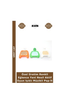 Özel Üretim Renkli Eğlence Yeni Nesil Aktif Oyun Işıklı Müzikli Pop-it Özel Üretim Renkli Eğlence Yeni Nesil Aktif Oyun Işıklı Müzikli Pop-it
