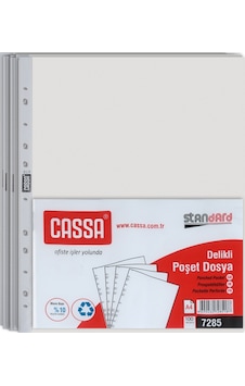 Cassa Extra Delikli Poşet Dosya 50 Micron Cassa Extra Delikli Poşet Dosya 50 Micron