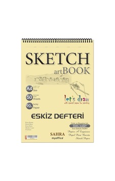 Etika A4 Spiralli Eskiz Defteri 50 Yaprak, 90 Gr İnce Dokulu Ivory Kağıt Sketchbook, Çizim V Sku: Zeus8690010331175 Etika A4 Spiralli Eskiz Defteri 50 Yaprak, 90 Gr İnce Dokulu Ivory Kağıt Sketchbook, Çizim V Sku: Zeus8690010331175
