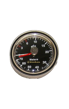 Kraken  Gösterge Derinlik Ölçer Kapsül 63 Mm Siyah Ayarlı