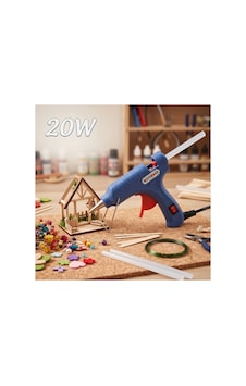 20w Sıcak Silikon Tabancası - Küçük Boy - 7.5 Mm Mum Silikon Uyumlu 20w Sıcak Silikon Tabancası - Küçük Boy - 7.5 Mm Mum Silikon Uyumlu