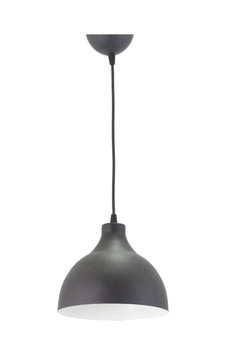 Modavize Rima Modern Salon - Mutfak - Cafe Metal Sıvama Renkli Tekli Sarkıt Avize Çap 20cm Siyah 100 X 18 Diğer Modavize Rima Modern Salon - Mutfak - Cafe Metal Sıvama Renkli Tekli Sarkıt Avize Çap 20cm Siyah 100 X 18 Diğer