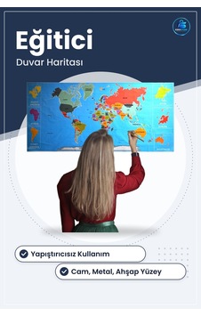 Dünya Haritası Atlas Duvar Stickerı Yapıştırıcı Gerektirmeyen Man Diğer Dünya Haritası Atlas Duvar Stickerı Yapıştırıcı Gerektirmeyen Man Diğer