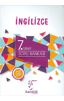 7 Sınıf İngilizce Soru Bankası Karekök Yayınları 7 Sınıf İngilizce Soru Bankası Karekök Yayınları