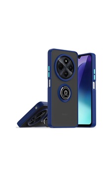 Realme C75 4g Kılıf Montreal Yüzüklü Silikon Kapak - Lacivert Realme C75 4g Kılıf Montreal Yüzüklü Silikon Kapak - Lacivert